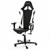 кресло геймерское dxracer racing черно-белое в Сочи
