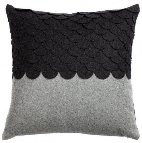 подушка c узором marbella dark gray 3 в Сочи