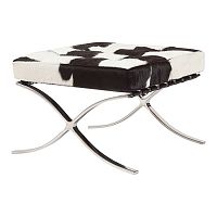 оттоманка barcelona stool бело-черная в Сочи