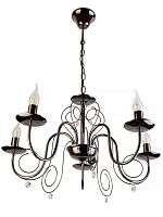 подвесная люстра toplight sylvia tl6040d-05bc в Сочи