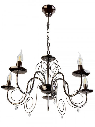 подвесная люстра toplight sylvia tl6040d-05bc в Сочи