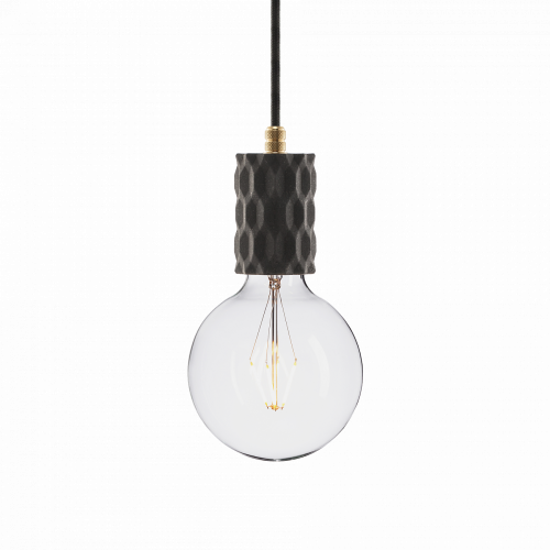 подвесной светильник beton glitter black brass в Сочи