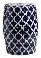 керамический столик-табурет istanbul stool dark blue в Сочи