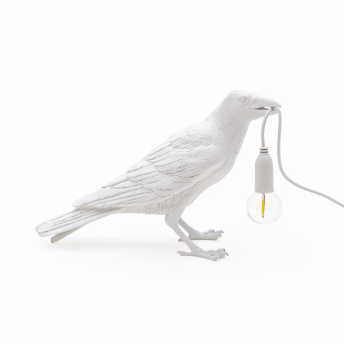 настольная лампа bird white waiting от seletti в Сочи