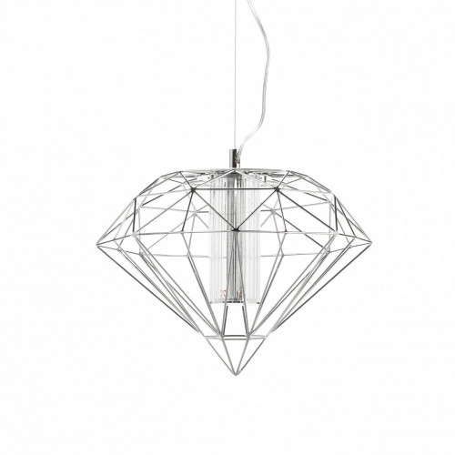 подвесной светильник polyhedra диаметр 40 хром в Сочи