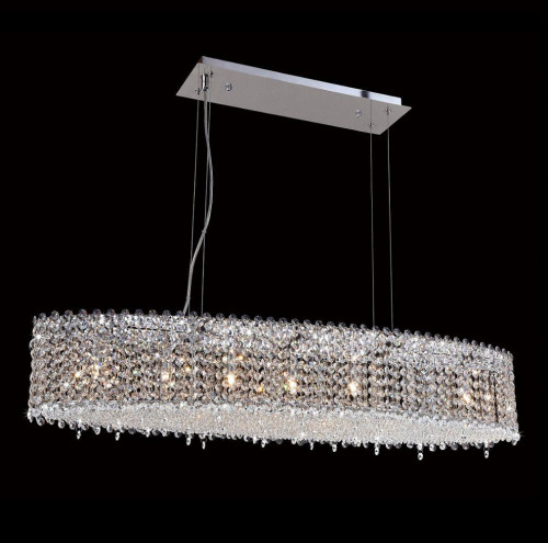 подвесной светильник crystal lux eternidat sp7 chrome в Сочи