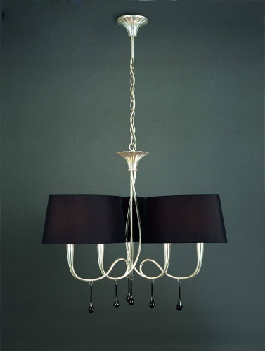 подвесная люстра mantra paola painted silver 3530 в Сочи
