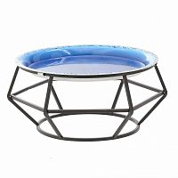 стол blue geo синий, черный в Сочи