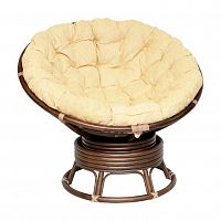 кресло механическое papasan коричневый matte в Сочи