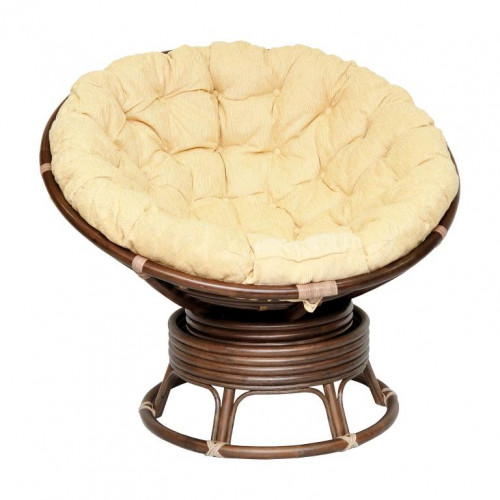 кресло механическое papasan коричневый matte в Сочи