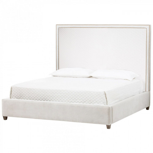 кровать двуспальная 160х200 белая dakotad в Сочи