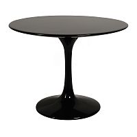 стол журнальный eero saarinen style tulip table черный в Сочи