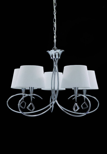 подвесная люстра mantra mara chrome - white 1641 в Сочи