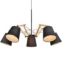 подвесная люстра arte lamp pinoccio a5700lm-5bk в Сочи