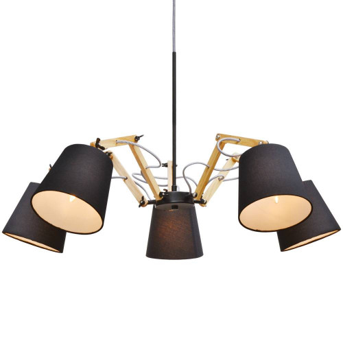 подвесная люстра arte lamp pinoccio a5700lm-5bk в Сочи