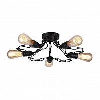 потолочная люстра arte lamp a9344pl-5bk в Сочи
