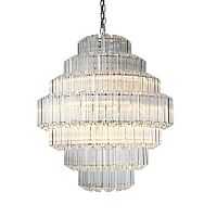 люстра vittoria 12 gold от delight collection прозрачная/золото в Сочи