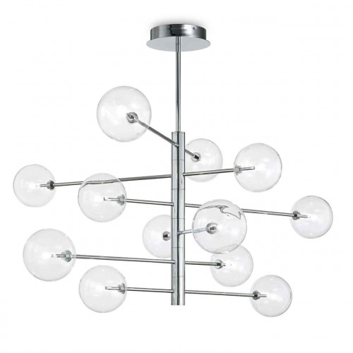 подвесная люстра ideal lux equinoxe sp12 cromo в Сочи