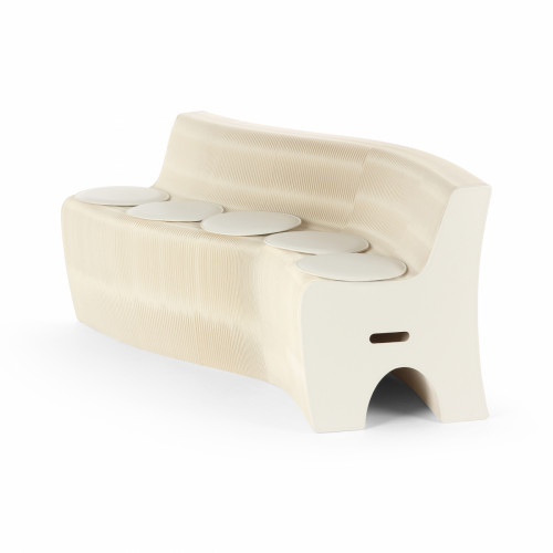 диван бумажный на 6 персон прямой белый в Сочи