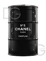 декоративная бочка-шкаф chanel №5 black l в Сочи