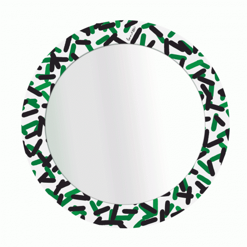 зеркало круглое с принтом pills в Сочи