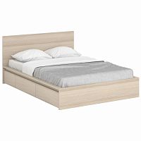 кровать деревянная двуспальная 160х200 белая unit pink в Сочи