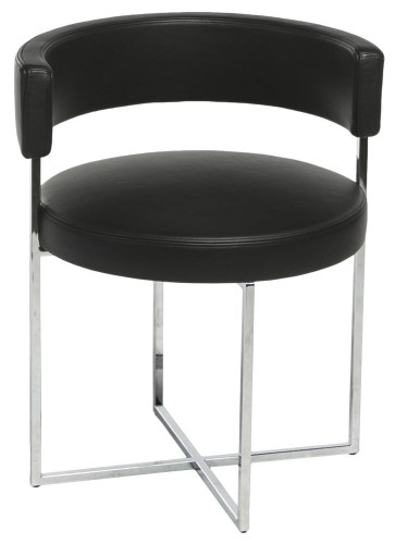 стул sirio black leather в Сочи