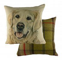 подушка с принтом waggydogs golden retriever в Сочи