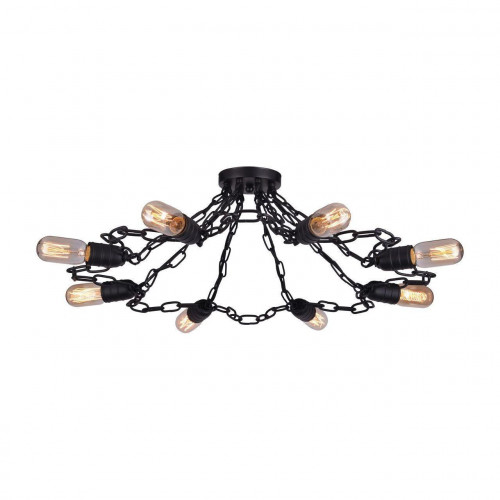 потолочная люстра arte lamp a9344pl-8bk в Сочи