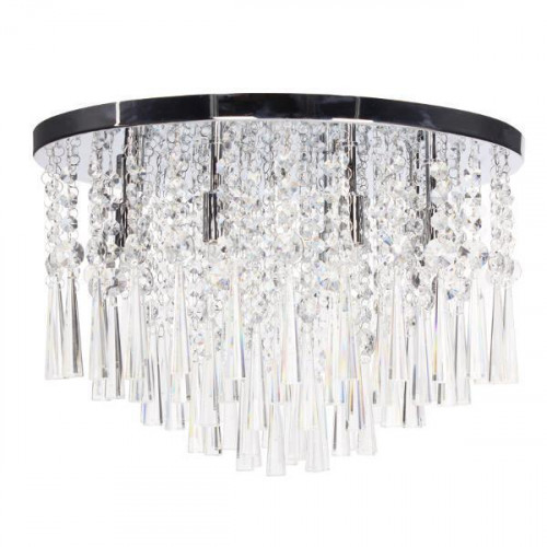 дизайнерская потолочная люстра spot light luxoria 9018828 хром в Сочи