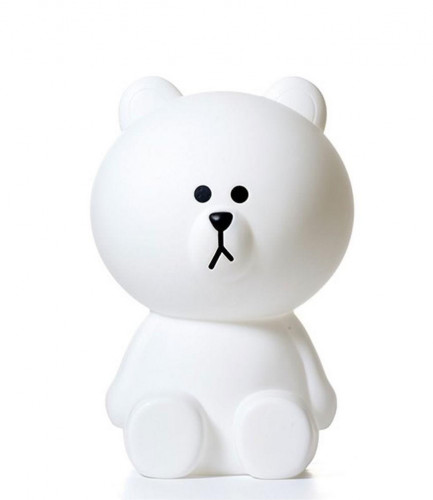 детская настольная лампа белый мишка маленький в Сочи
