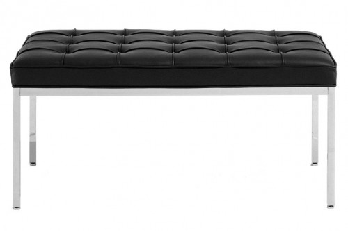 скамья bench черная кожа в Сочи