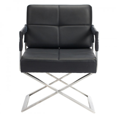 кресло aster x chair экокожа черное в Сочи