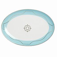 овальное блюдо turquoise veil большое в Сочи