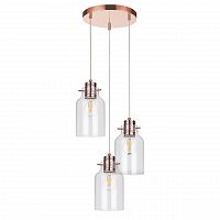 дизайнерская подвесная люстра spot light alessandro 1760333 медь в Сочи