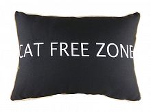 подушка с надписью cat free zone в Сочи