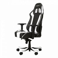 кресло геймерское dxracer king ks06 черно-белое в Сочи