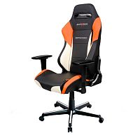 кресло геймерское dxracer drifting черно-бело-оранжевое в Сочи