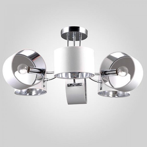 потолочная люстра eurosvet 70045/6 хром в Сочи