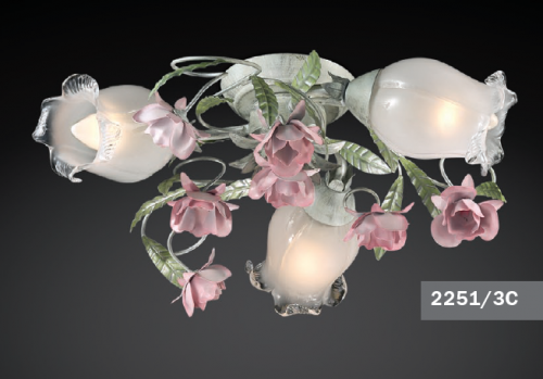потолочная люстра odeon light ameli 2252/3c в Сочи