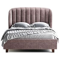 кровать двуспальная 160х200 фиолетовая tulip в Сочи