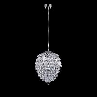 подвесной светильник crystal lux charme sp2+2 led chrome/transparent в Сочи