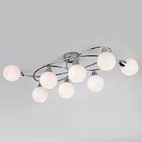 потолочная люстра eurosvet whitney 30133/8 хром в Сочи