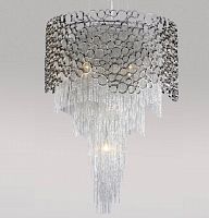 подвесной светильник crystal lux hauberk sp-pl8 d60 матовый никель в Сочи