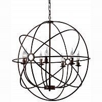 люстра foucault's orb crystal nude коричневая в Сочи