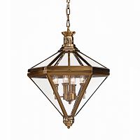 подвесной светильник mistery 4 ant.brass от delight collection в Сочи