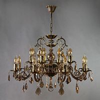 подвесная люстра ambiente alicante 8888/8+8 pb honey leaf в Сочи