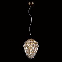 подвесной светильник crystal lux charme sp2+2 led gold/amber в Сочи