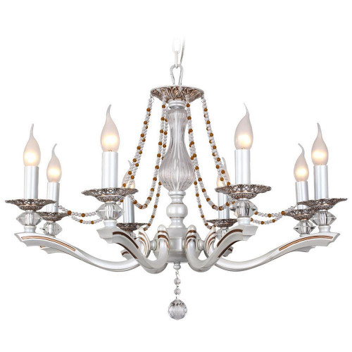 подвесная люстра idlamp eloisa 259/8-whiteplatina в Сочи