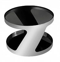 столик журнальный free spirit black silver хром в Сочи